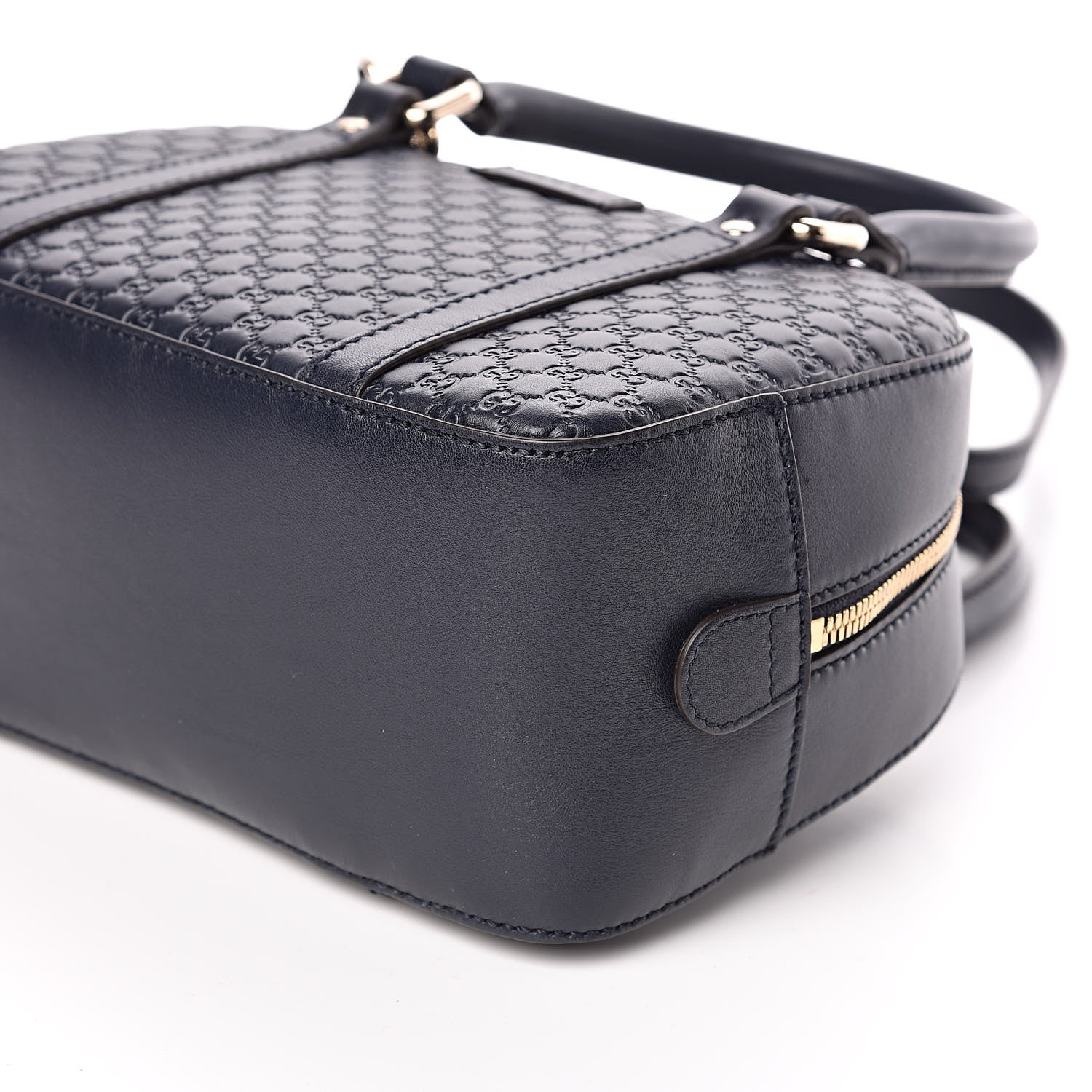 Gucci Soft Microguccissima Small Crossbody Bag Blue 9 of 10