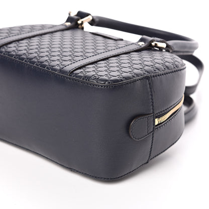 Gucci Soft Microguccissima Small Crossbody Bag Blue 9 of 10