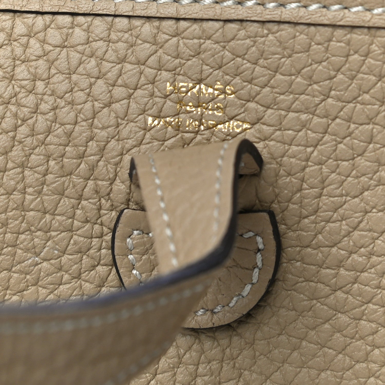 Hermes Taurillon Clemence Amazone Evelyne TPM Trench Craie 5 of 10