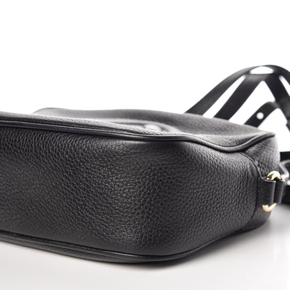 Gucci Pebbled Calfskin Small Soho Disco Bag Black 6 of 10