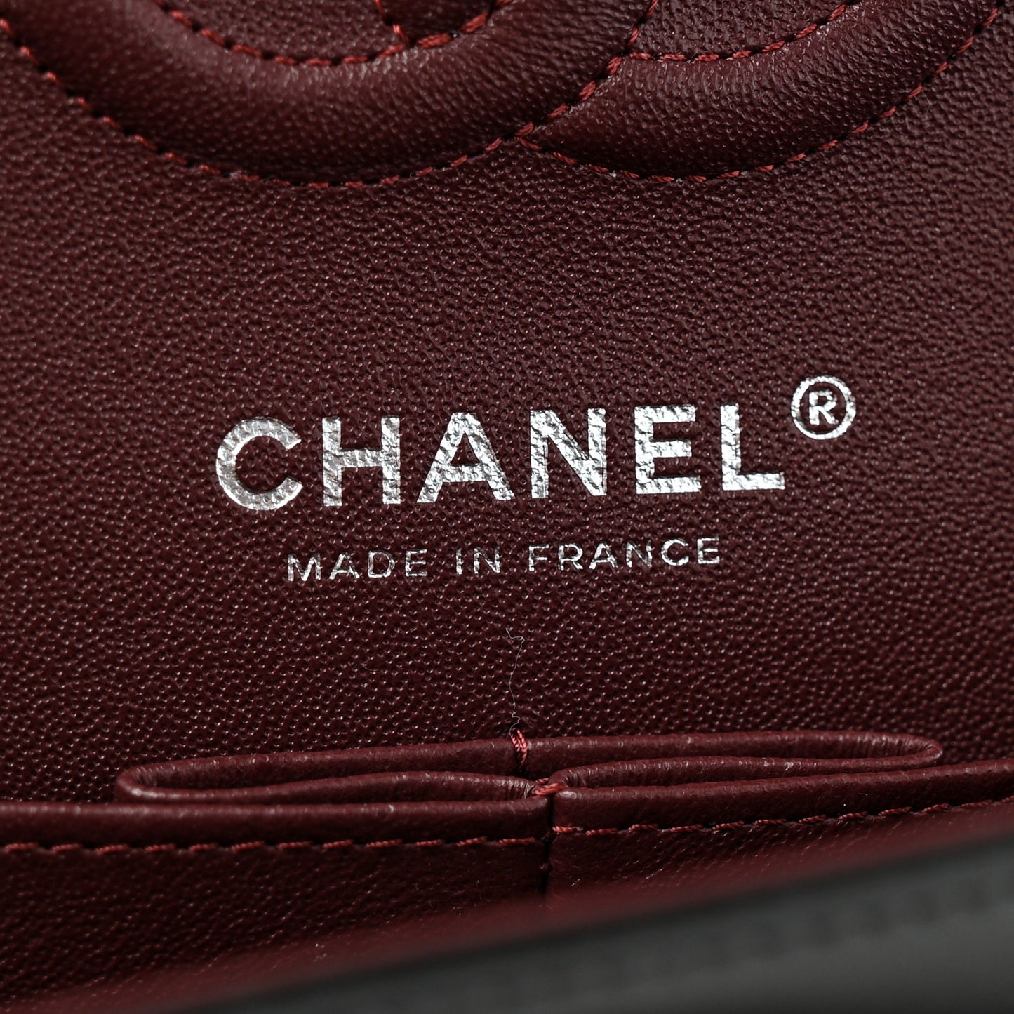 Lambskin Quilted Small Double Flap Black