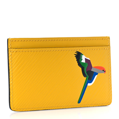 Louis Vuitton Epi Early Bird Card Holder Jonquille 3 of 9