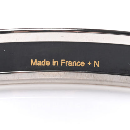 Hermes Enamel Printed Narrow Bracelet 62 5 of 6