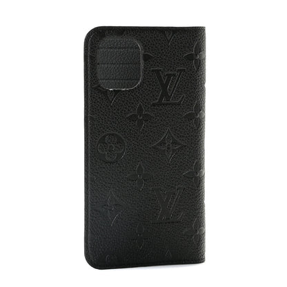 Louis Vuitton Empreinte iPhone 11 Folio Case Black 3 of 9