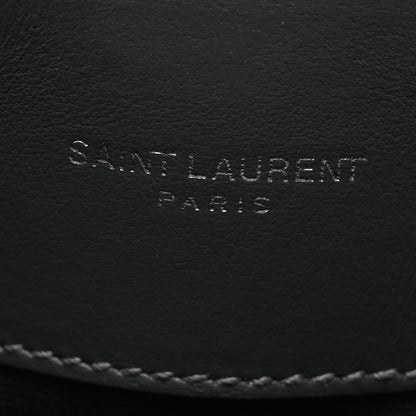 Saint Laurent Calfskin Y Quilted Monogram Medium Loulou Chain Satchel Asphalt 7 of 11