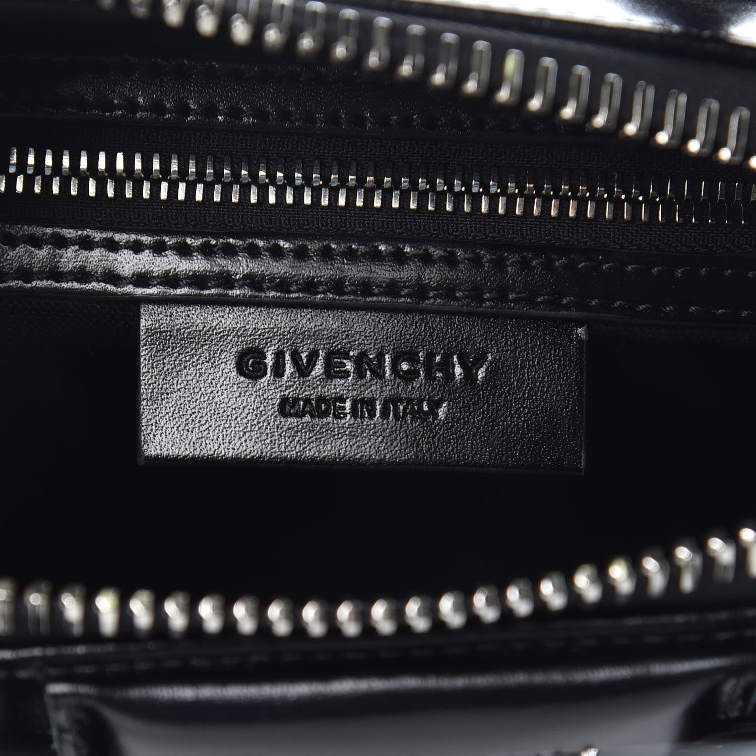 Givenchy Shiny Lord Calfskin Mini Antigona Black 6 of 11