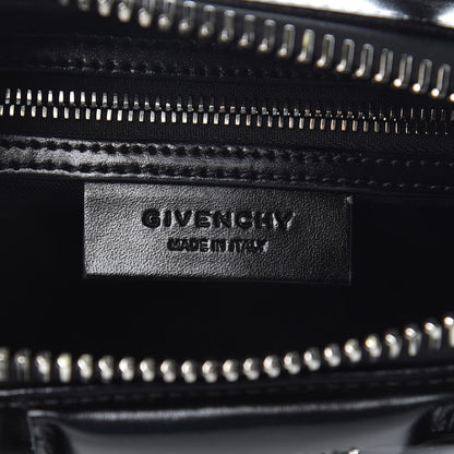 Givenchy Shiny Lord Calfskin Mini Antigona Black 6 of 11