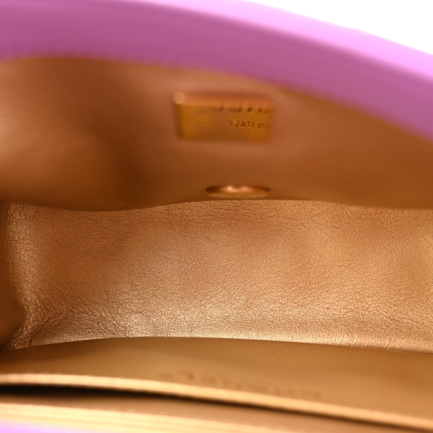 Chanel Lambskin Quilted Mini Pearl Crush Flap Purple 5 of 10