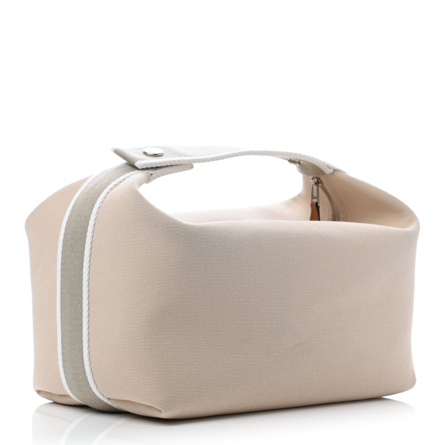 Hermes Canvas Large Bride-A-Brac Pouch Natural 2 of 4