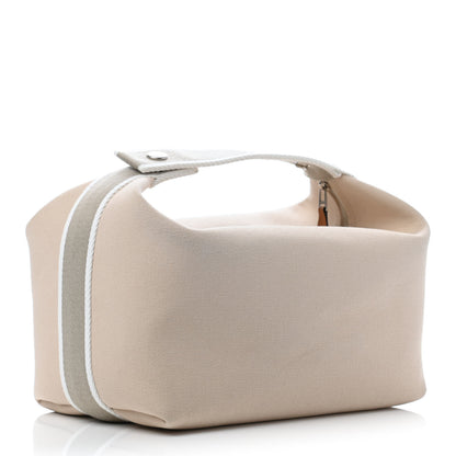 Hermes Canvas Large Bride-A-Brac Pouch Natural 2 of 4