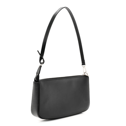 Louis Vuitton Epi Pochette Accessories NM Black 3 of 10