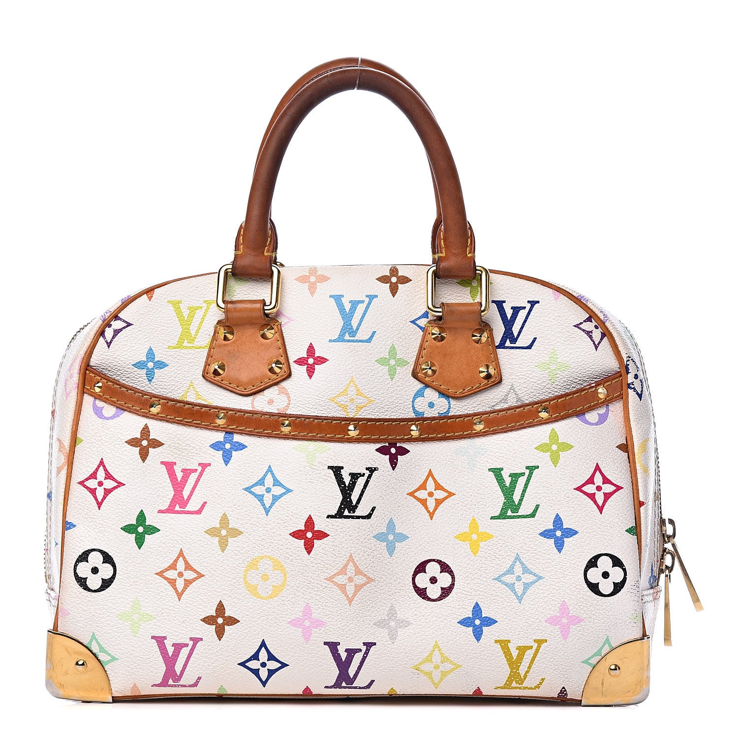 Louis Vuitton Monogram Multicolor Trouville White 1 of 17