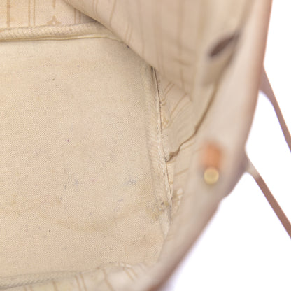 Louis Vuitton Damier Azur Neverfull MM 12 of 22