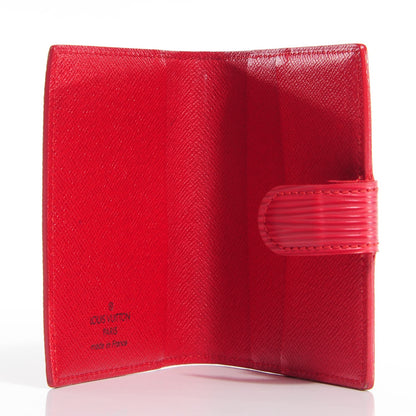 Louis Vuitton Epi Mini Agenda Rouge 5 of 8