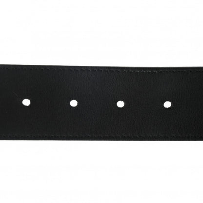 Gucci Moon Calfskin Pearl Double G 40mm Belt 85 34 Black Cream 4 of 5