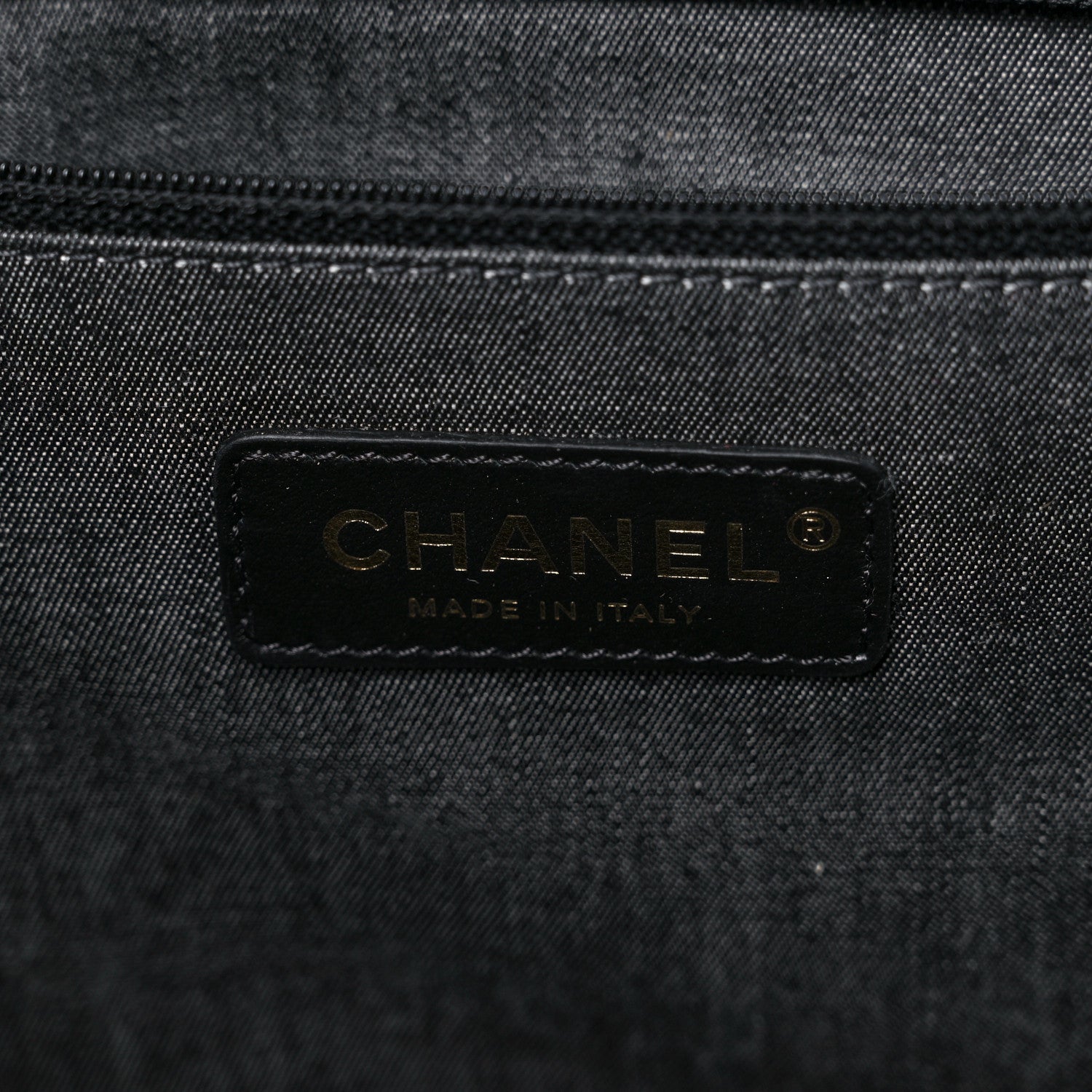 Chanel Straw Raffia Calfskin Chain Small Deauville Tote Black 5 of 12