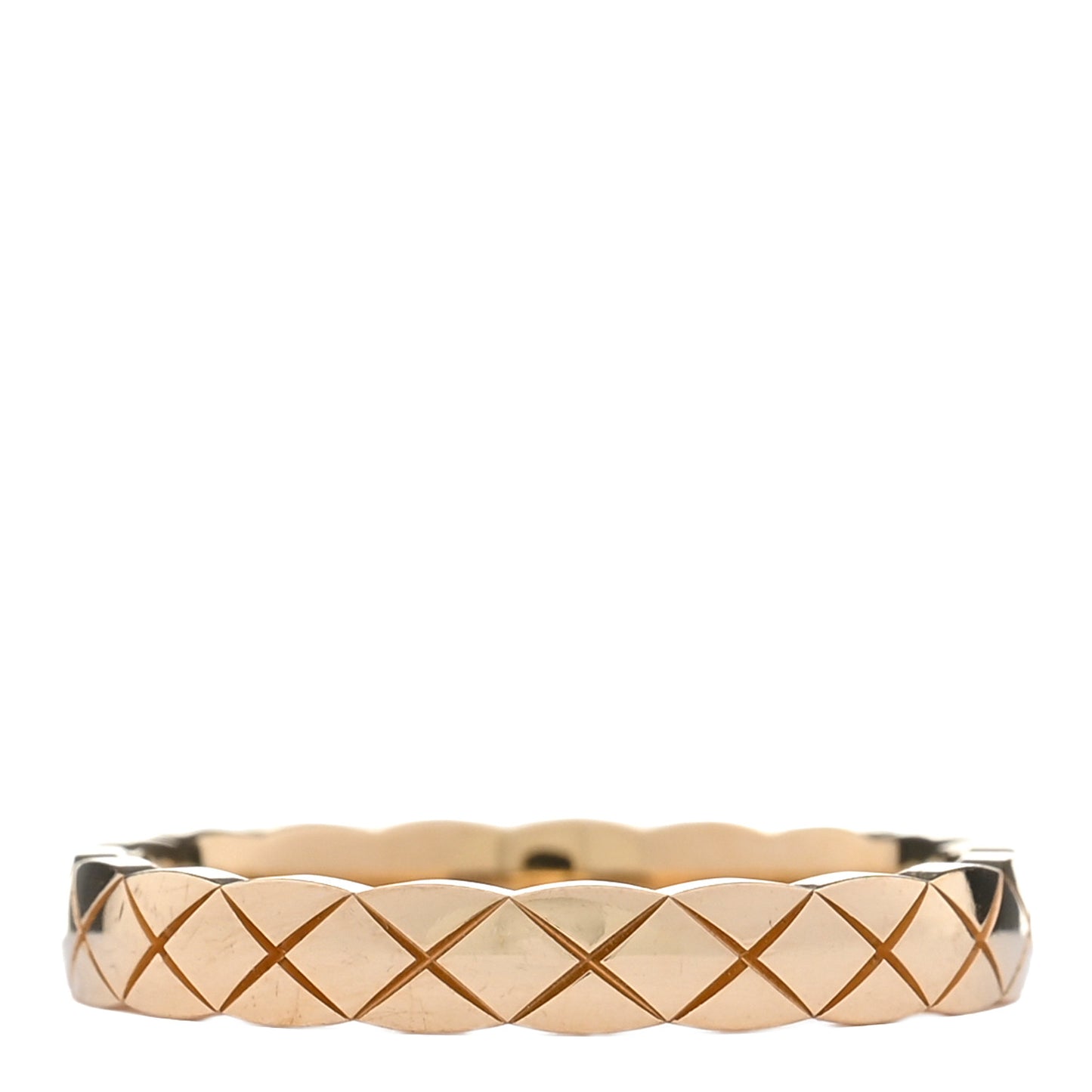 18K Yellow Gold Mini Coco Crush Ring 56 7.5
