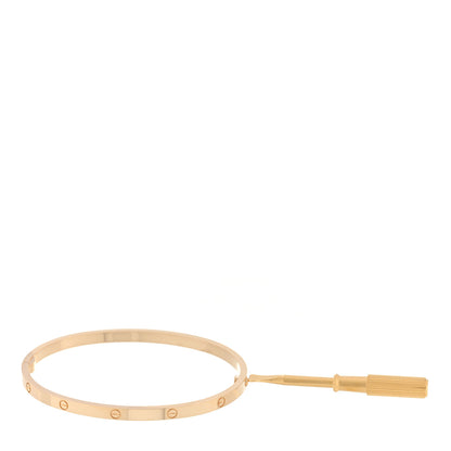 Cartier 18K Yellow Gold Small LOVE Bracelet 18 4 of 4