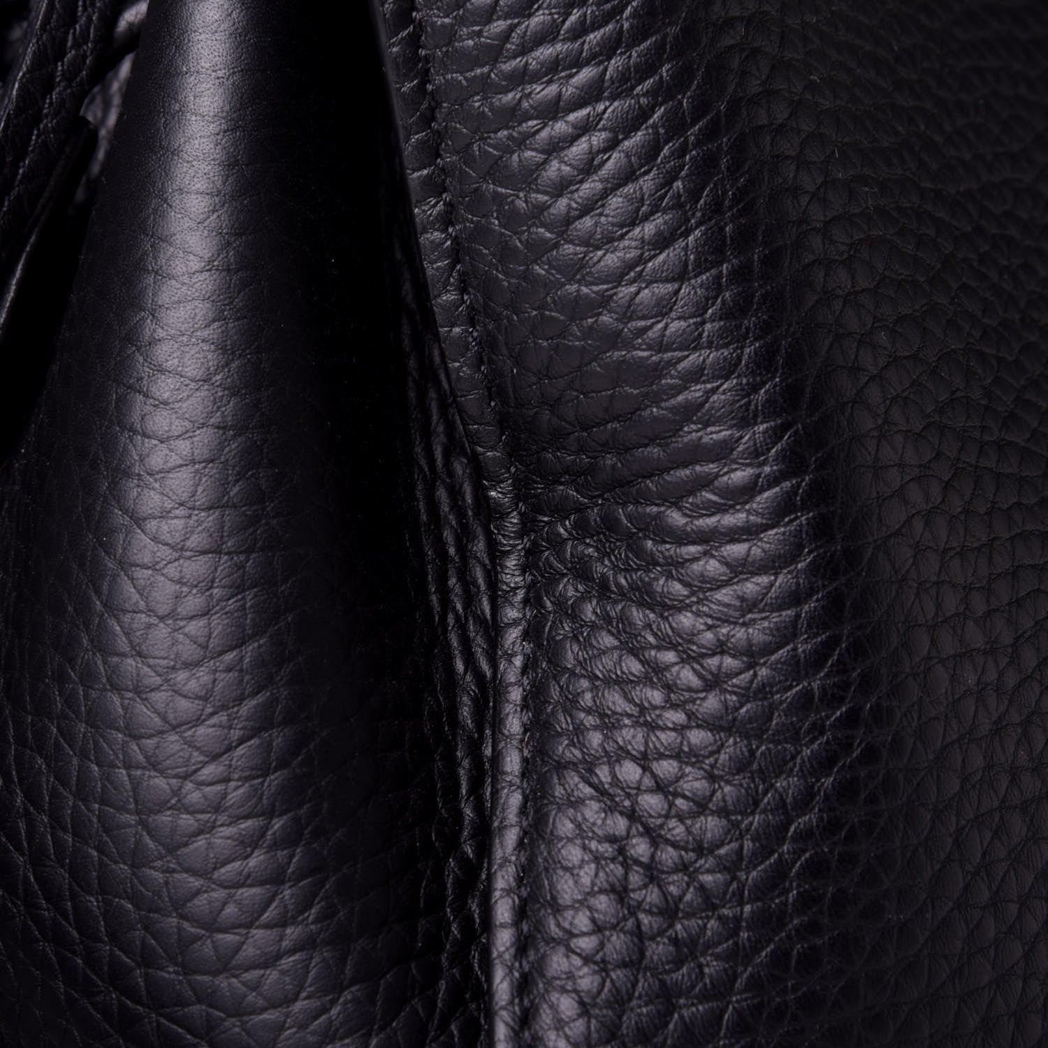 Mulberry Heavy Grain Iris Tote Midnight Black 5 of 5