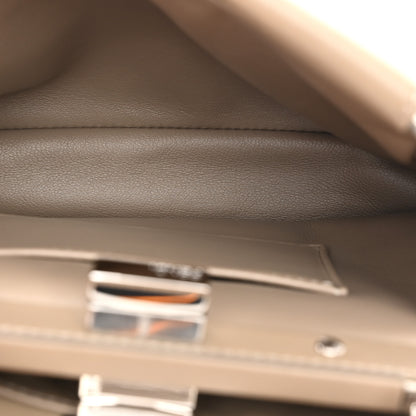 Fendi Nappa Mini Peekaboo Iconic Satchel Tortora 6 of 15