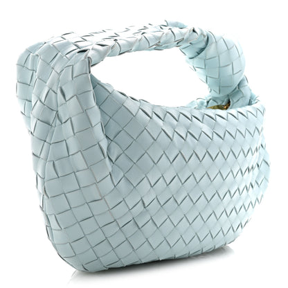 Bottega Veneta Nappa Intrecciato Teen Jodie Hobo Teal Washed 3 of 13