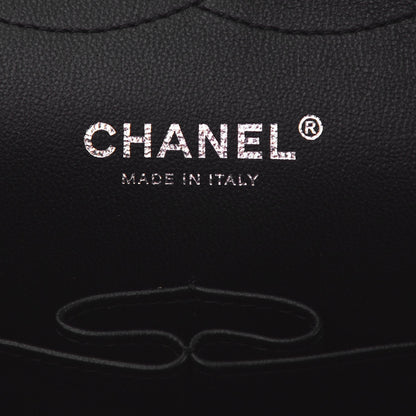 Chanel Crumpled Calfskin Quilted Jumbo Double Flap So Black 5 of 8