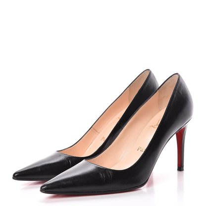 Christian Louboutin Shiny Nappa 85 Pumps 37.5 Black 3 of 14