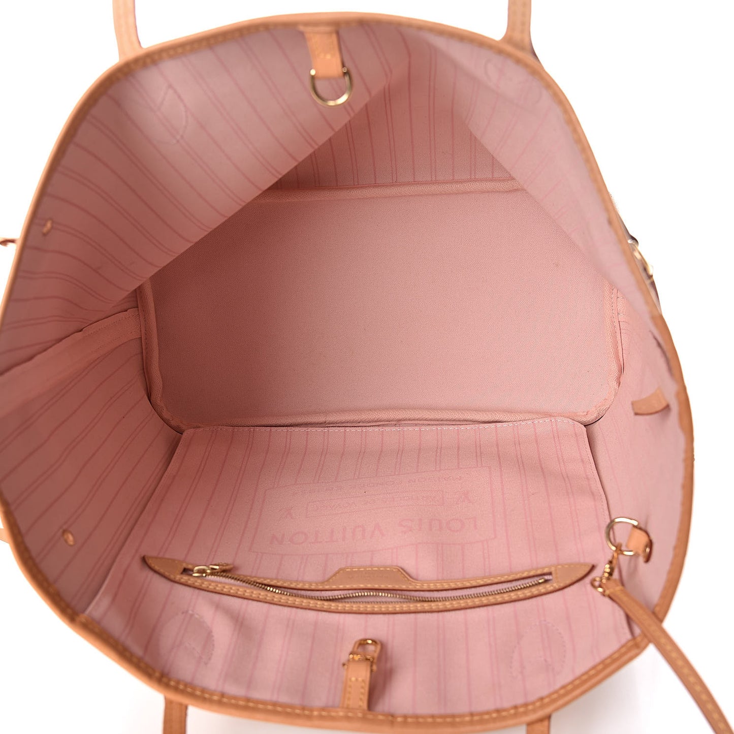 Damier Azur Neo Neverfull MM Rose Ballerine