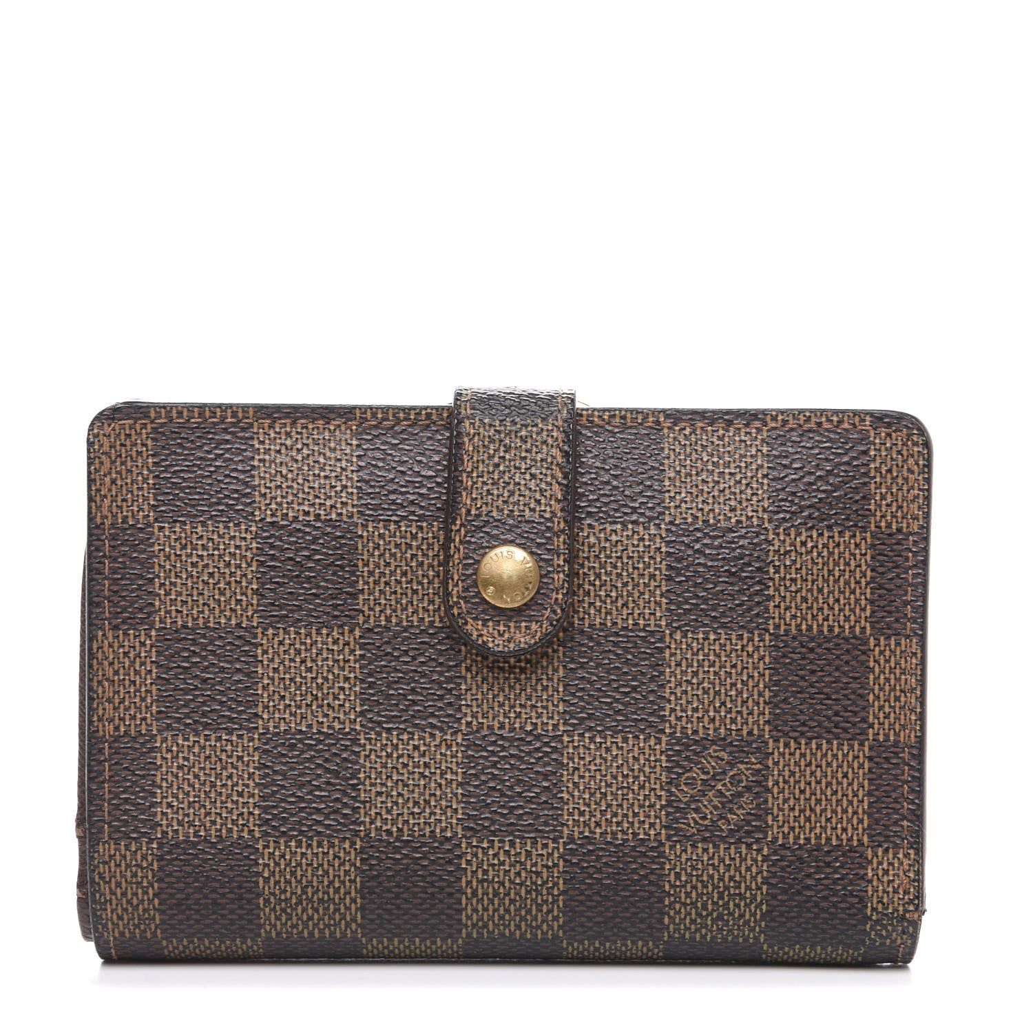 Louis Vuitton Damier Ebene French Purse Wallet 1 of 10