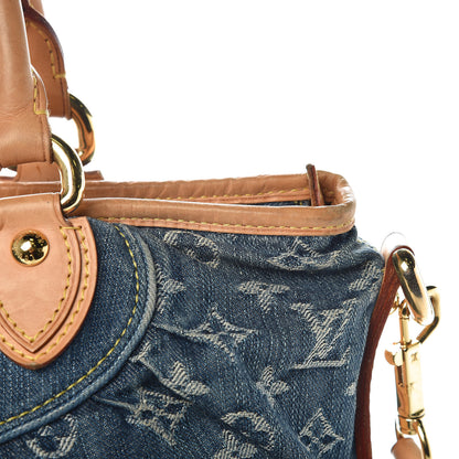 Louis Vuitton Denim Neo Cabby GM Blue 18 of 22