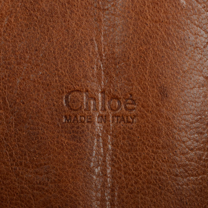 Chloe Lambskin Heloise Hobo Moka 6 of 7