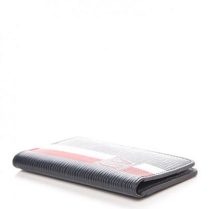 Louis Vuitton Epi Pocket Organizer Navy Stripes 4 of 7