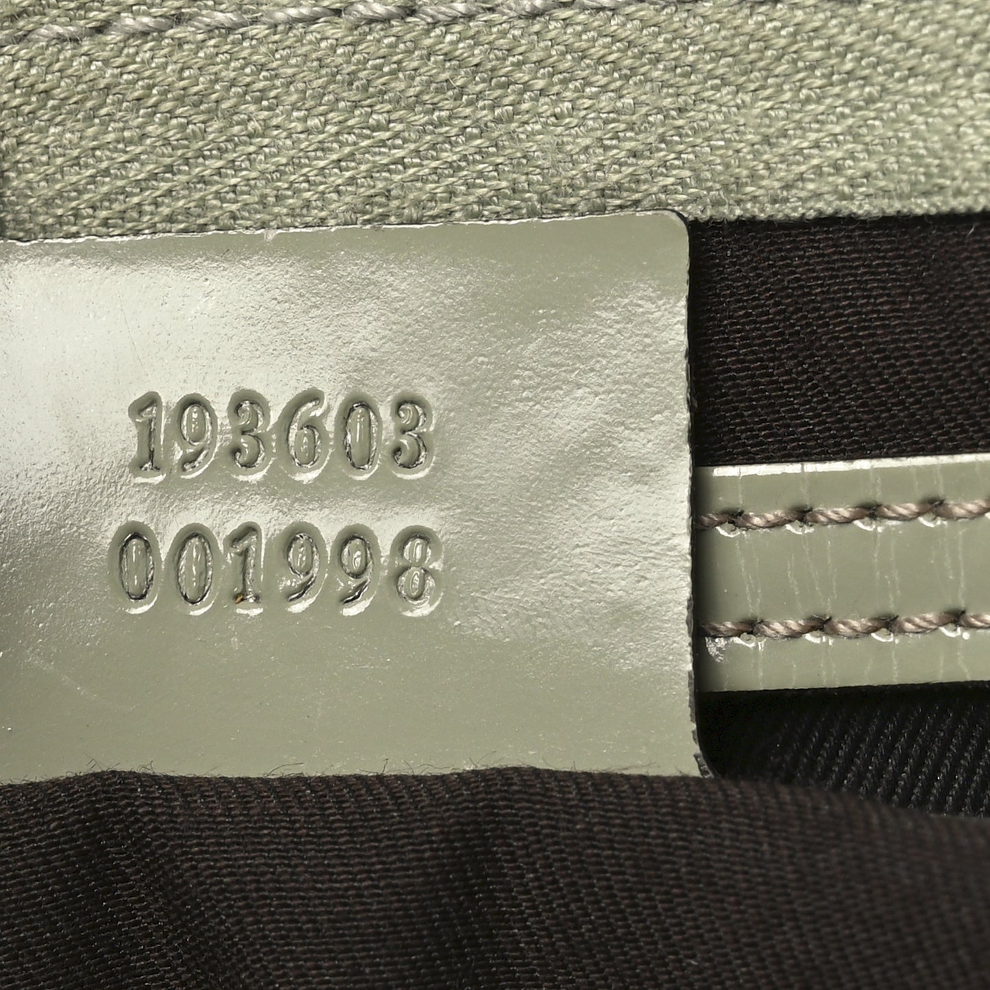 GG Plus Monogram Medium Joy Boston Green