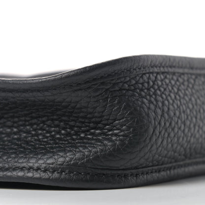 Hermes Taurillon Clemence Evelyne TPM Black 8 of 9