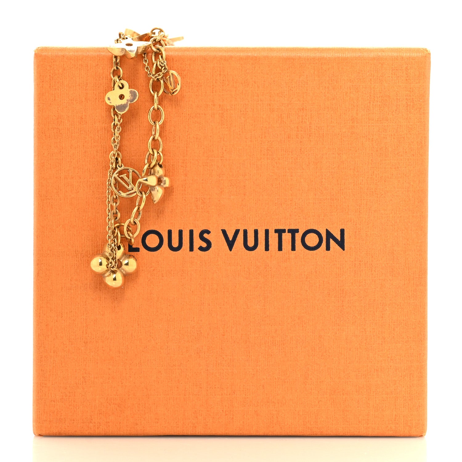 Louis Vuitton Metal Blooming Supple Necklace Gold 7 of 7