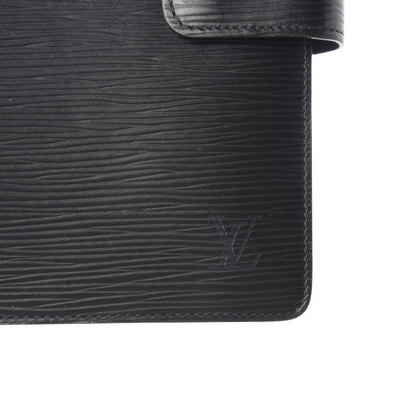 Louis Vuitton Epi Ring Agenda Cover Black 7 of 7