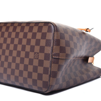 Louis Vuitton Damier Ebene Neonoe MM Safran 8 of 9