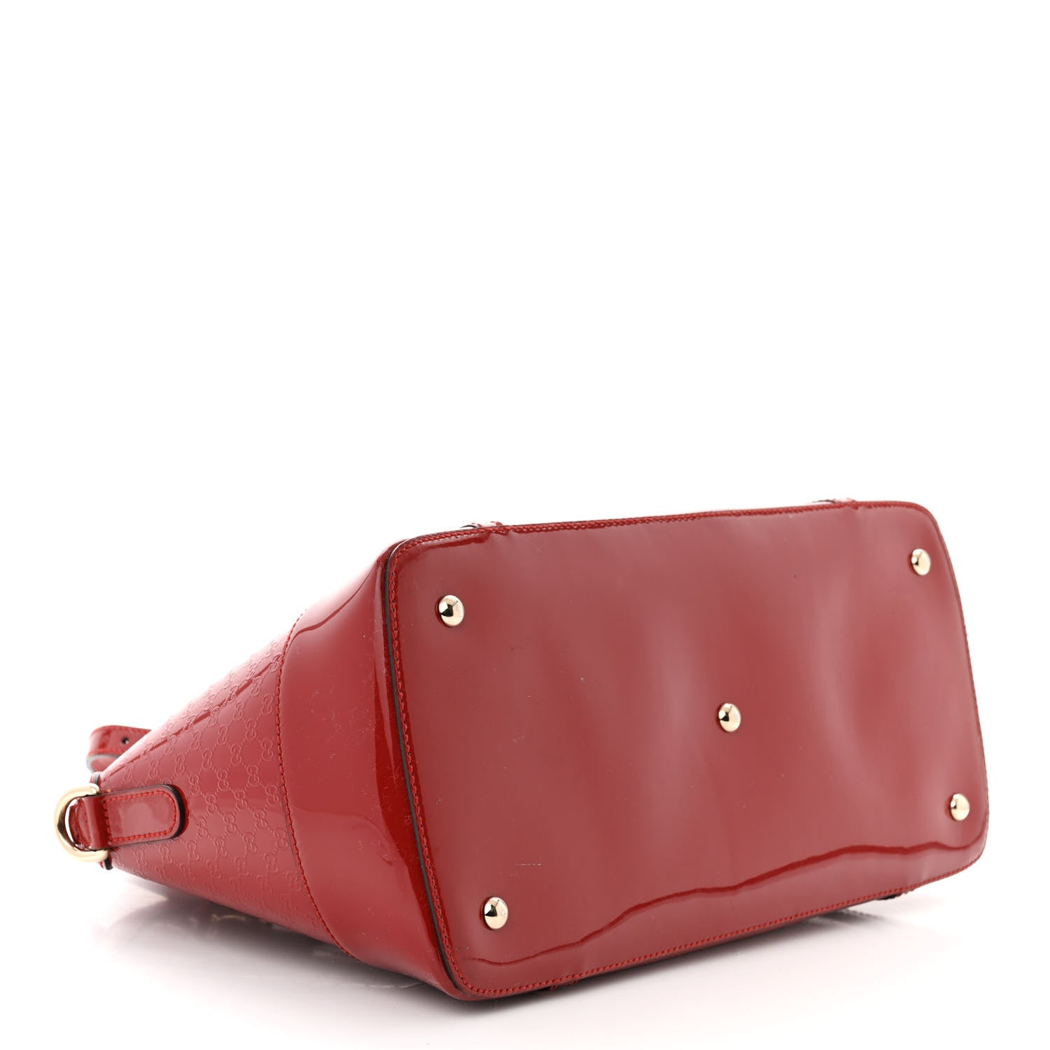 Gucci Patent Microguccissima Medium Nice Top Handle Dome Bag Rose Bed 4 of 10