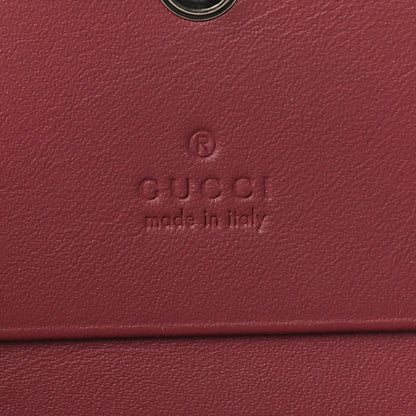 Gucci GG Supreme Monogram Blooms Card Case Beige Multicolor Dry Rose 6 of 7
