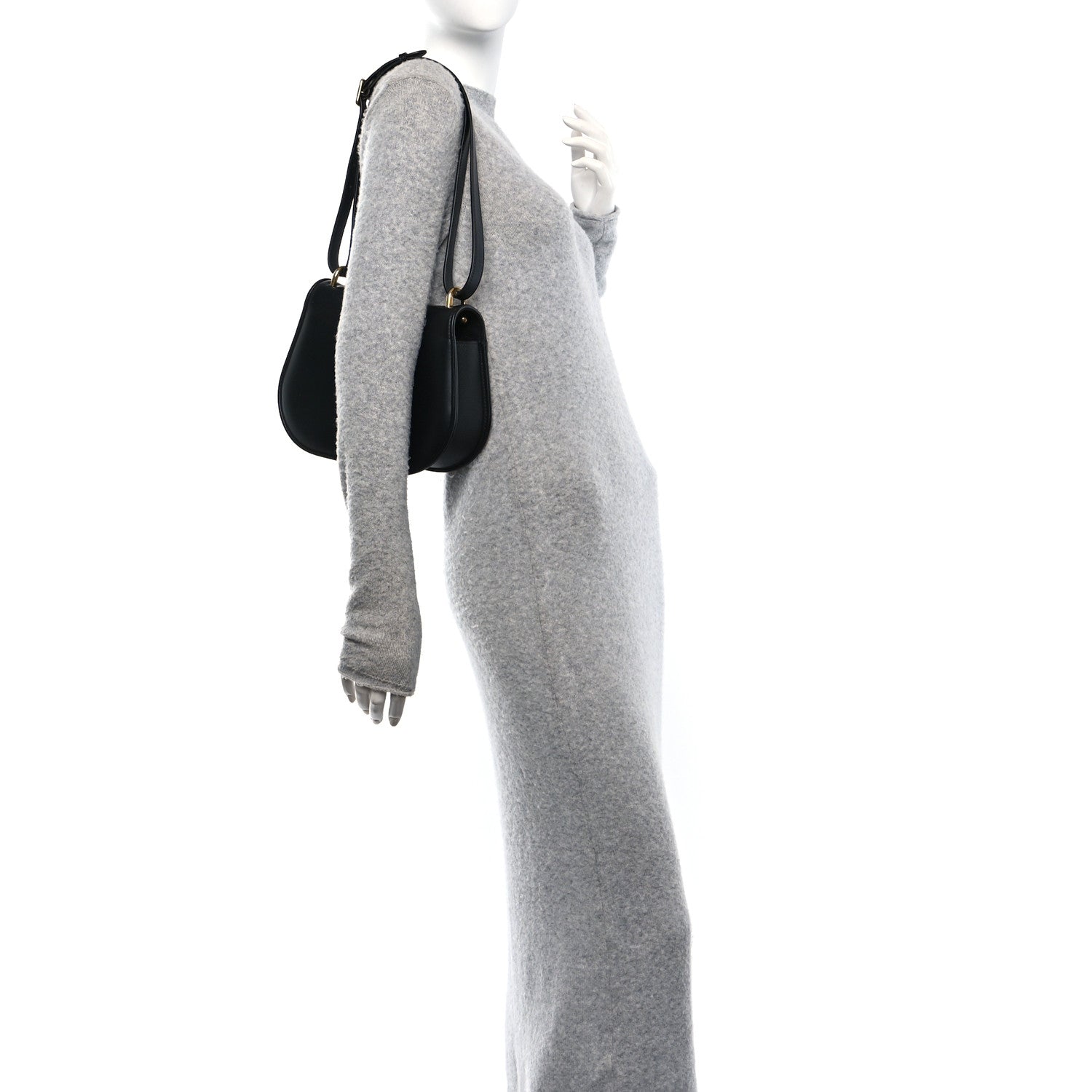 Fendi Vitello Brenta Cher Medium Fendi C'mon Black 2 of 9