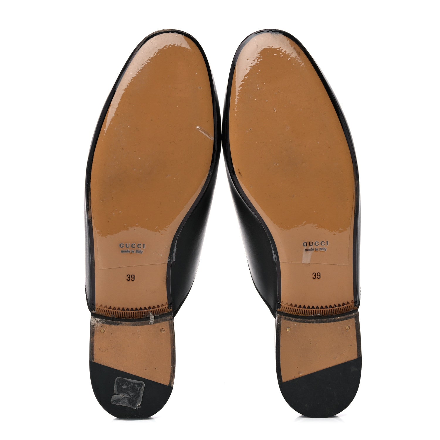 Gucci Calfskin Womens Princetown Slippers 39 Black 5 of 14