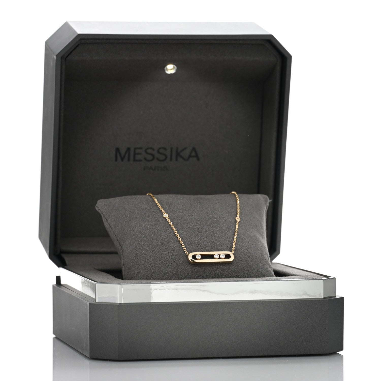 Messika 18K Yellow Gold Diamond Baby Move Necklace 5 of 5