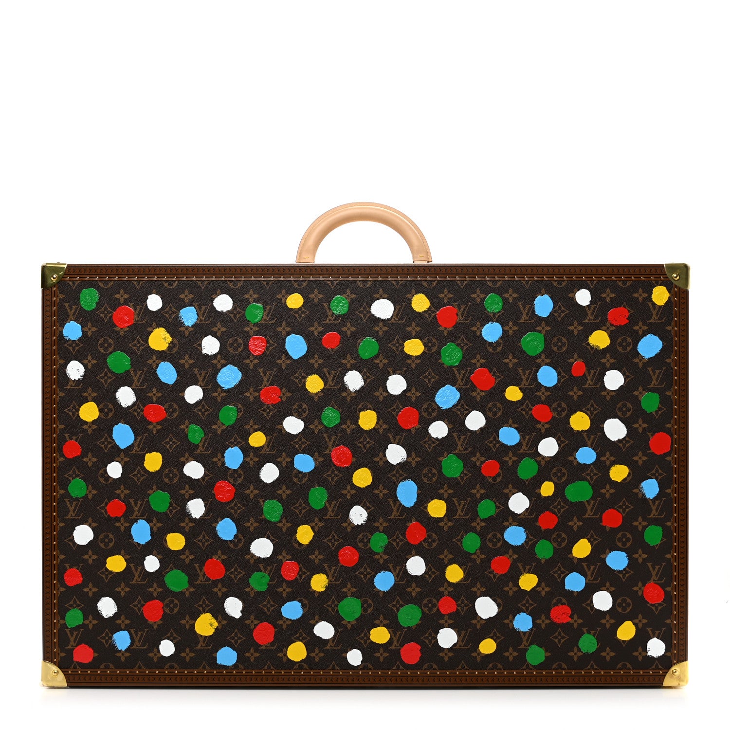 Louis Vuitton LV X YK Monogram Dots Bisten 80 Multicolor 1 of 9