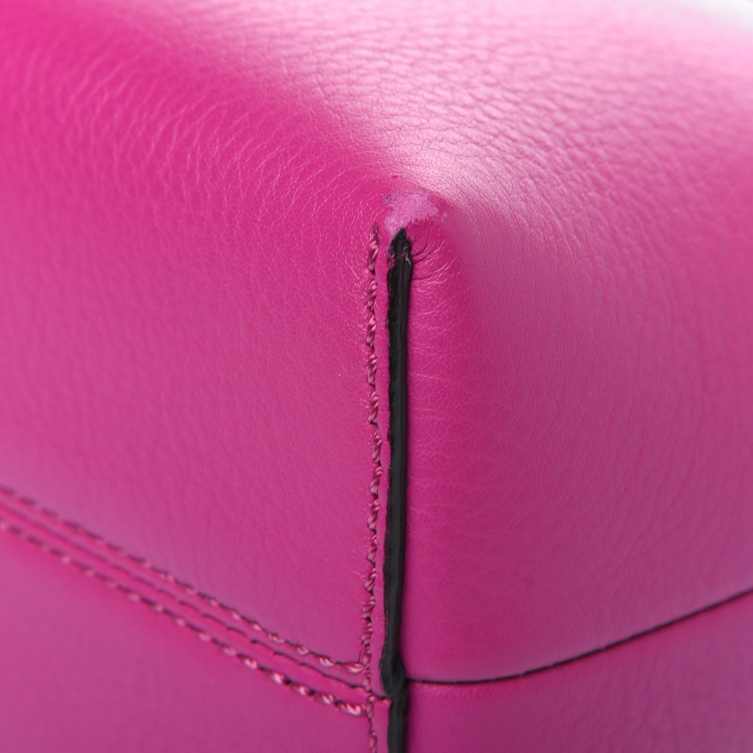 Fendi Vitello Dolce Mini By The Way Boston Bag Magenta 14 of 19