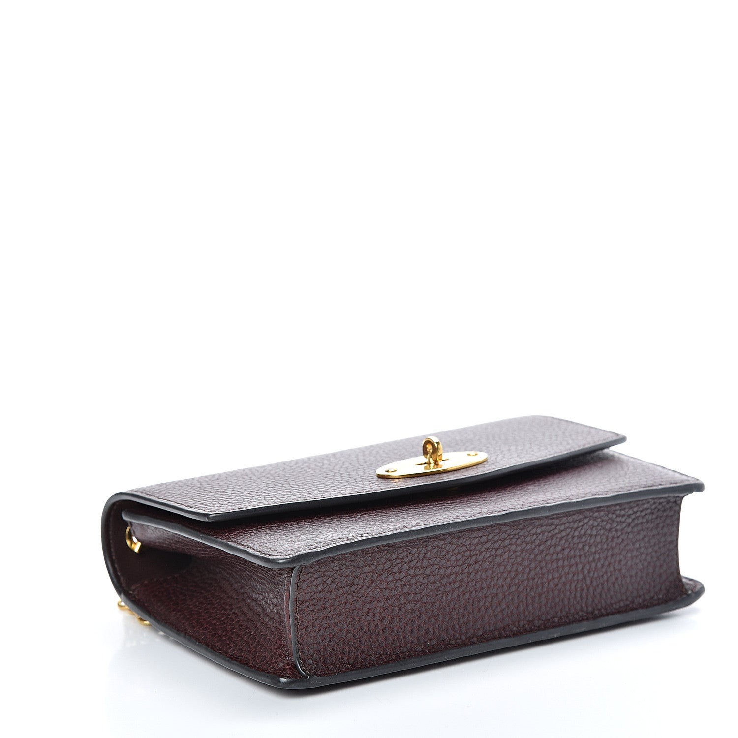Mulberry Natural Grained Calfskin Small Darley Satchel Oxblood 3 of 12