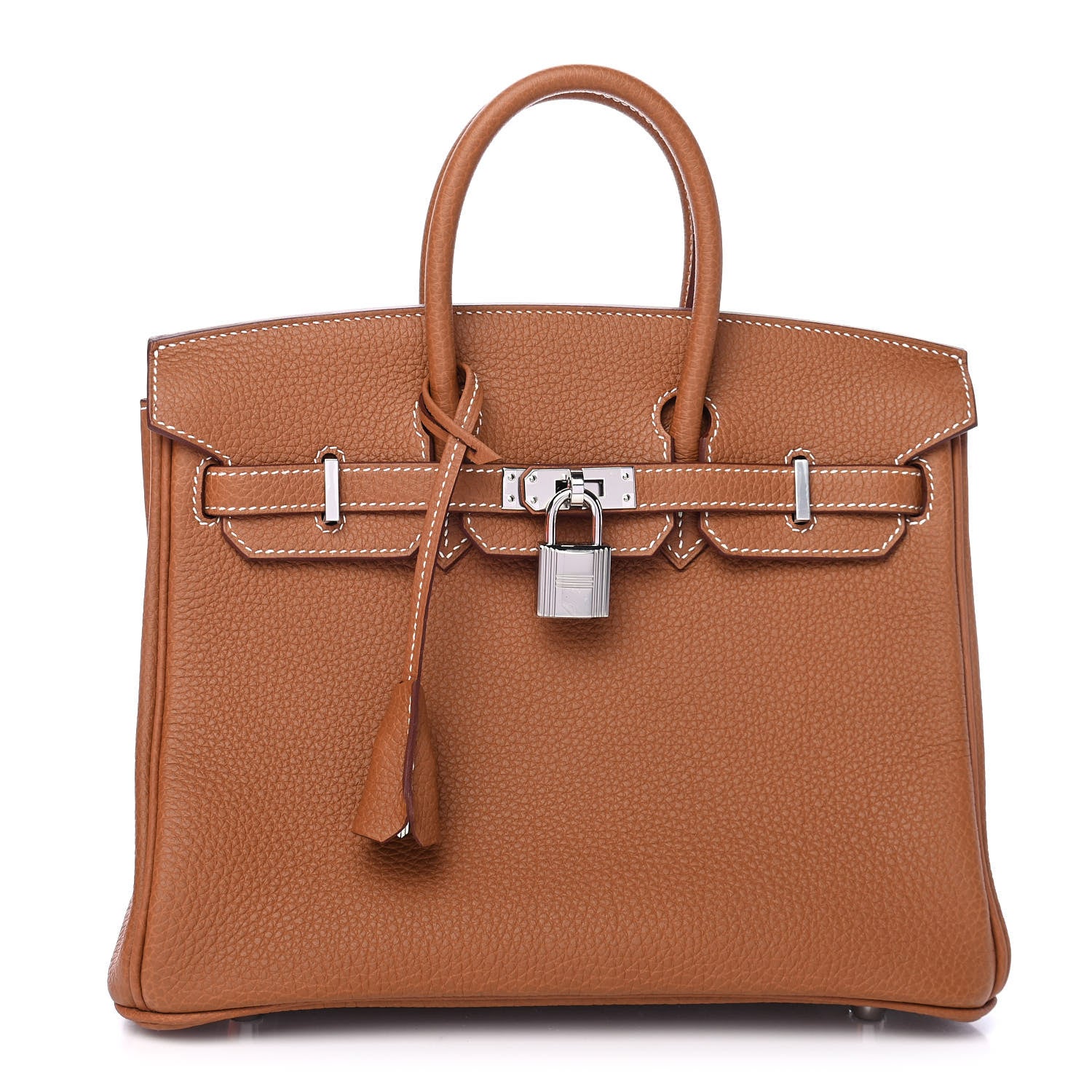 Hermes Togo Birkin 25 Gold 1 of 10