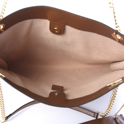 Gucci Calfskin Large Rajah Chain Tote Cuir 5 of 9