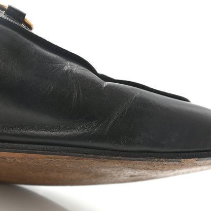 Gucci Calfskin Womens Princetown Slippers 37 Black 11 of 12