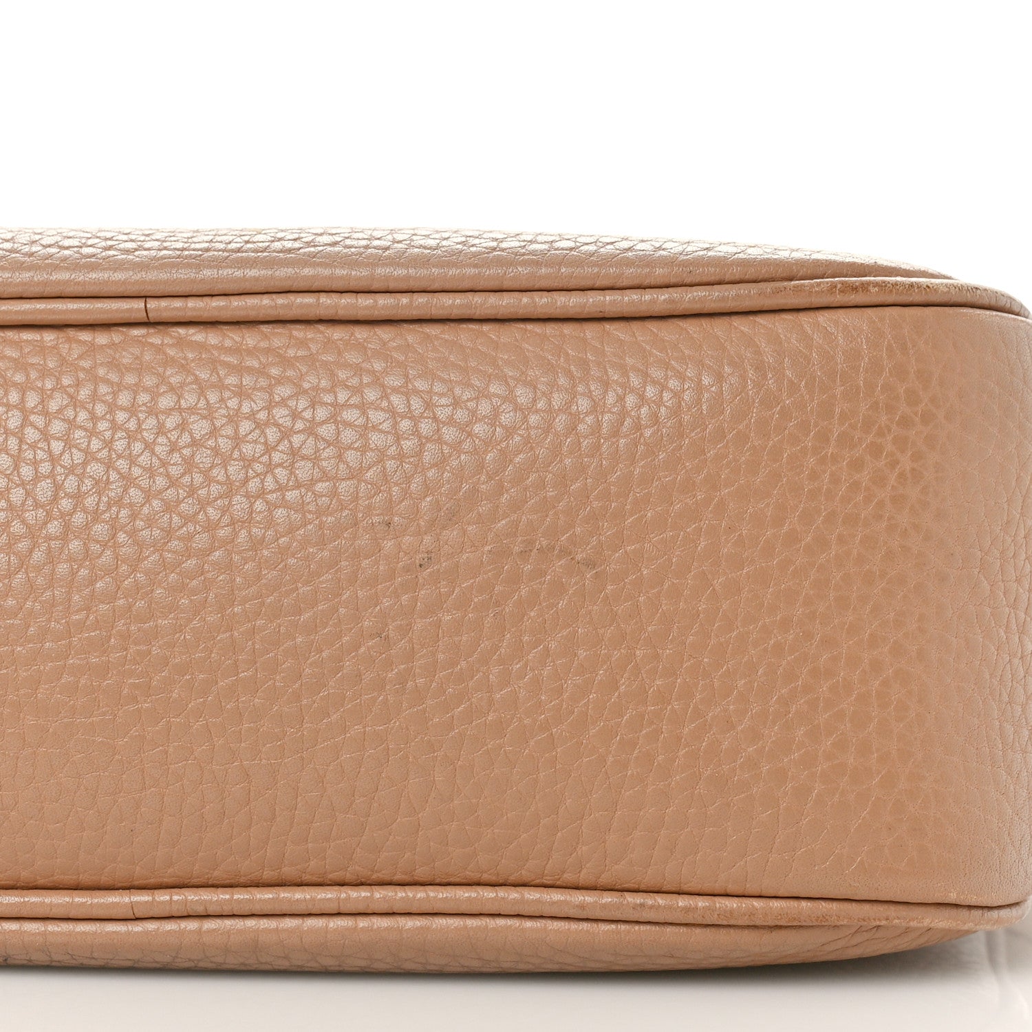 Gucci Pebbled Calfskin Small Soho Disco Bag Camelia 12 of 18