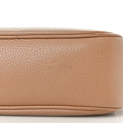 Gucci Pebbled Calfskin Small Soho Disco Bag Camelia 12 of 18